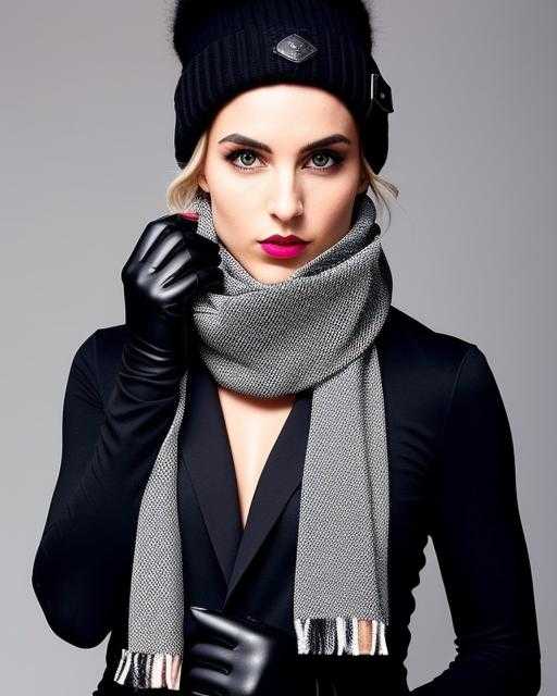 Gray Scarf