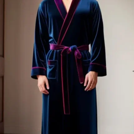 Velvet Bathrobs for men