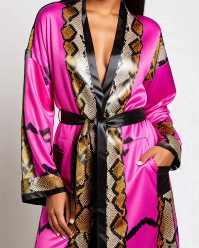 Waffled Dressing Gown