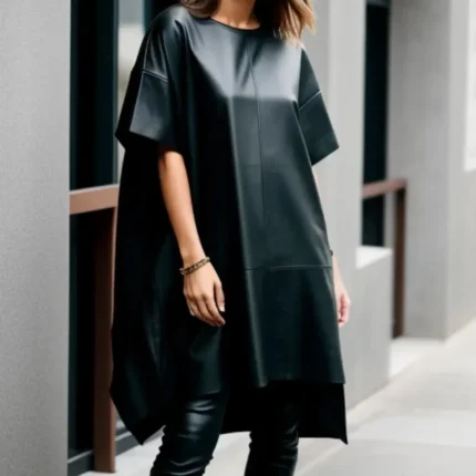 Women shirt Midi Dress