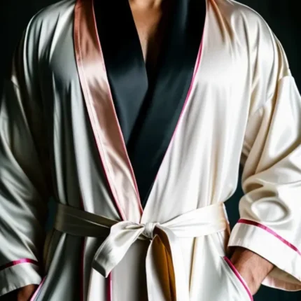 Contrast bath robe